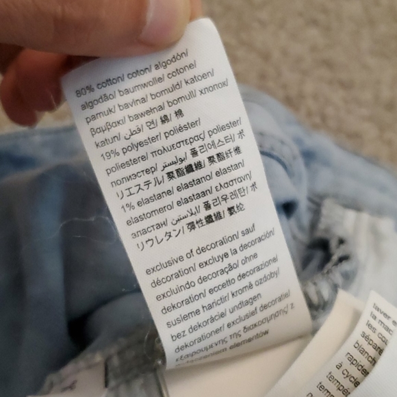 Calvin Klein acid wash shorts size 28 - Picture 9 of 9